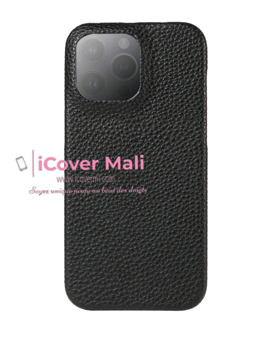 Coque simili CUIR, All Black