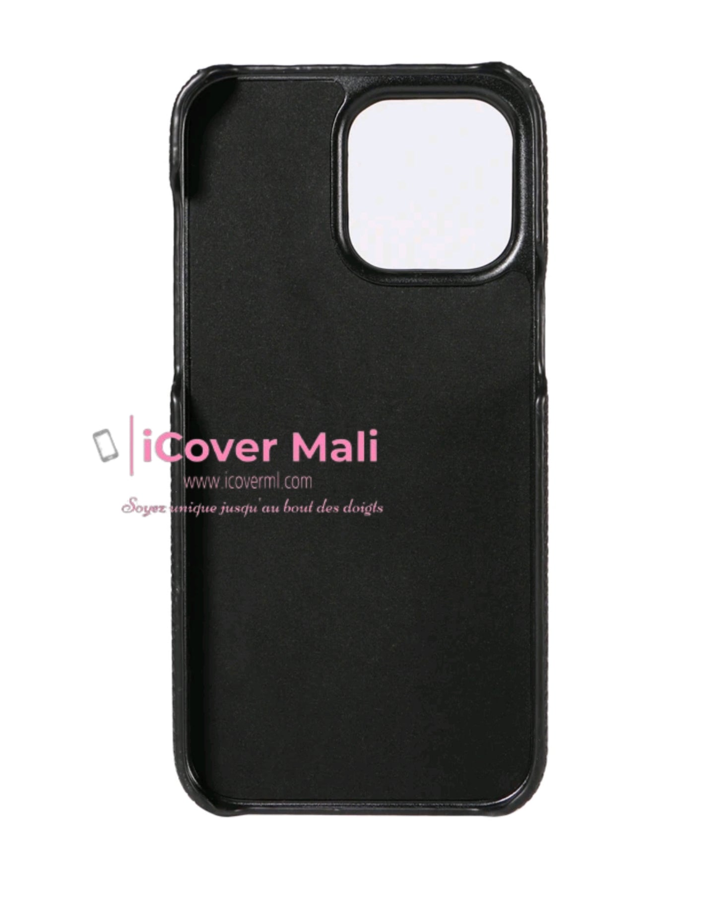 Coque simili CUIR, All Black